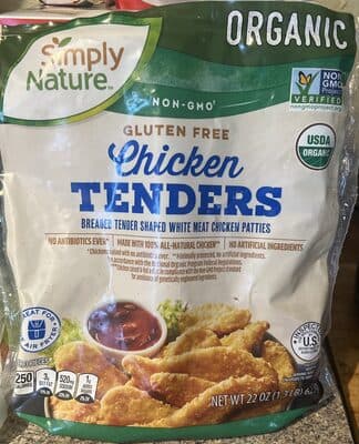 Gluten free chicken tender — Photo: Open Food Facts contributors, CC BY-SA