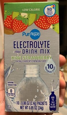 Electrolyte Drink Mix Kiwi Strawberry — Photo: Open Food Facts contributors, CC BY-SA