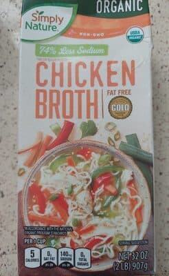 Free Range Chicken Broth Low Sodium — Photo: Open Food Facts contributors, CC BY-SA