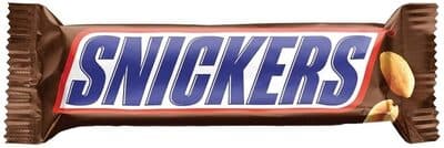 Snickers — Photo: Open Food Facts contributors, CC BY-SA