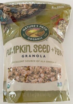 Pumpkin Seed + Flax Granola — Photo: Open Food Facts contributors, CC BY-SA