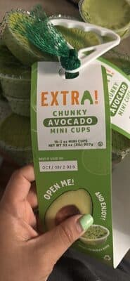 Chunky Avocado Mini Cups — Photo: Open Food Facts contributors, CC BY-SA