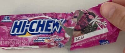 Hi chew acai — Photo: Open Food Facts contributors, CC BY-SA